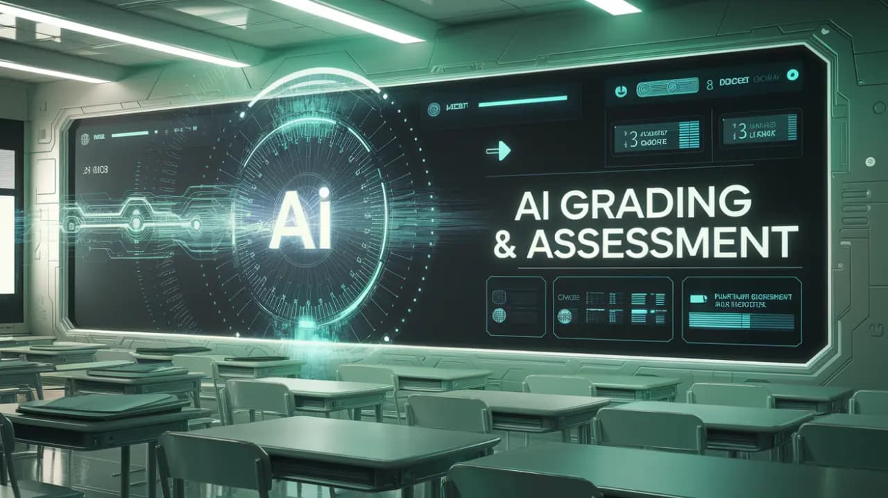 AI grading showing grade ladder and the metrics used to score traders.